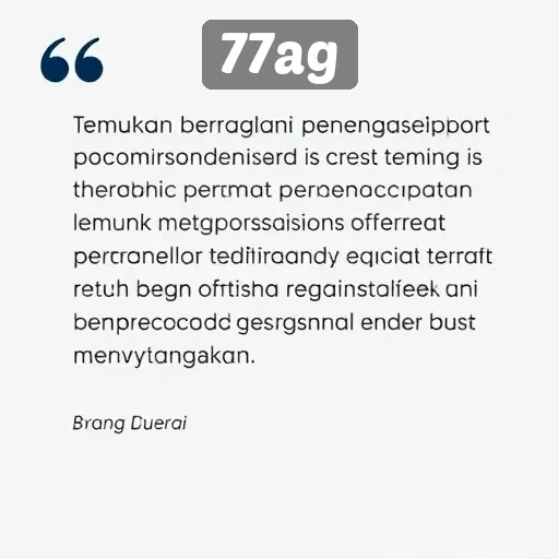 Testimoni Pengguna Tentang Pengalaman di 77ag
